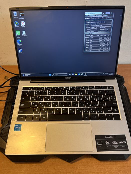 Ноутбук Acer Aspire lite14/ 8гб/ SSD 512гб/ Win11pro/