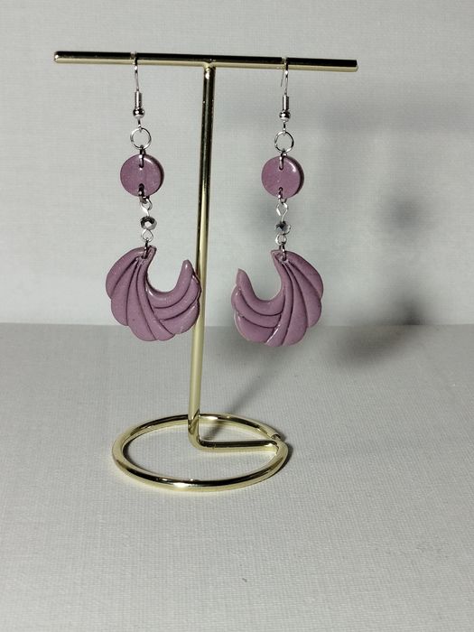 Обеци от полимерна глина