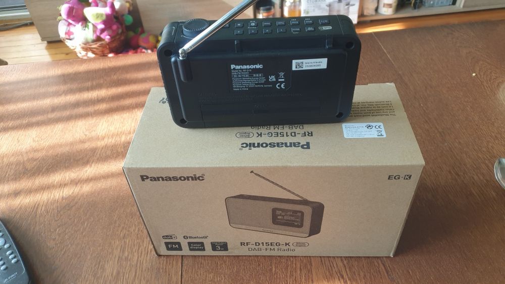 НОВО. Panasonic Bluetooth Блутут колонка Портативно преносимо турестическо FM  Radio  Транзистор  Радио плеър  музика