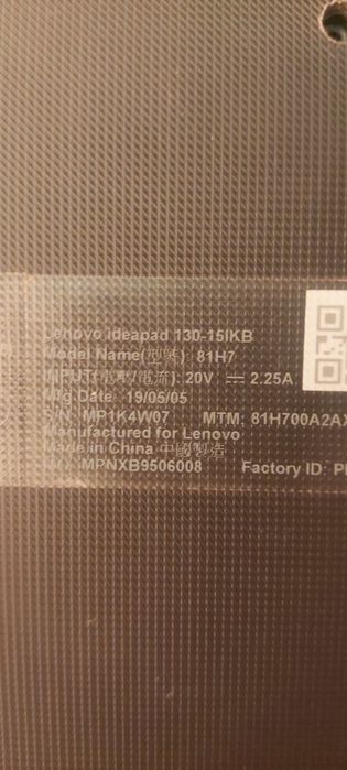 Ноутбук Lenovo ideapad 130-15lkb.