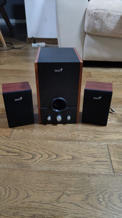 Sistem Boxe Genius 2.1  45 W subwoofer si 2 sateliti