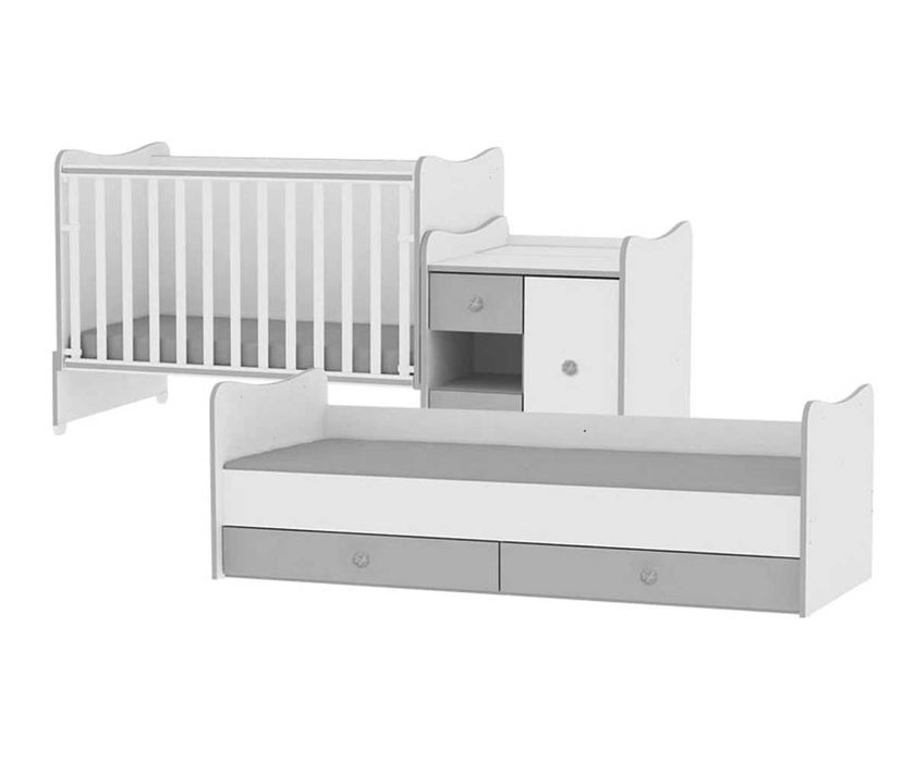 Детско легло 3 в 1 Лорели/Бертони