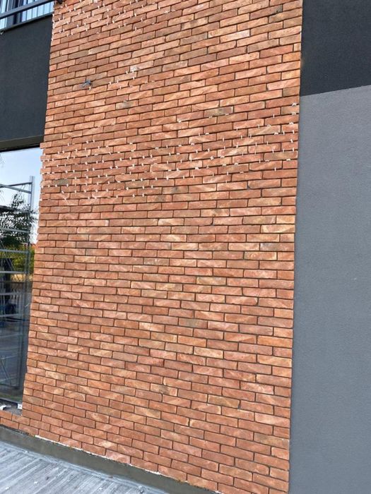 Caramida noua, aparenta feliata, margini. 100% naturală, argila arsa