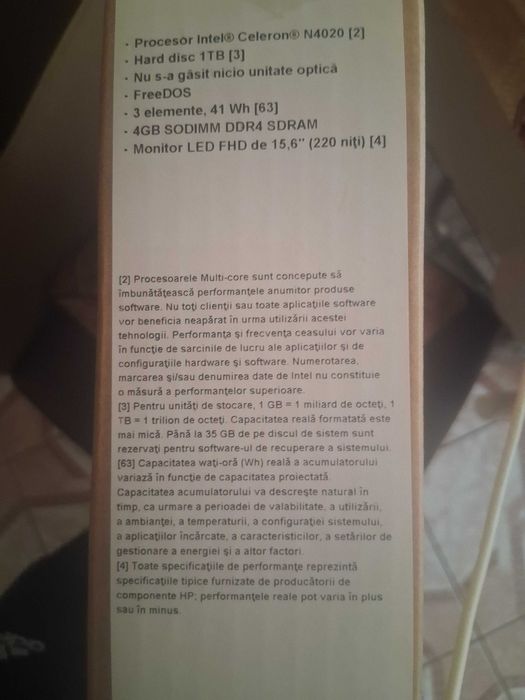 ATENȚIE-OFERTĂ  laptop hp nou-nouț