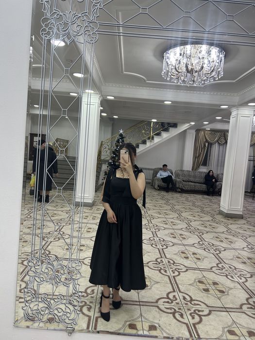 Платье черное на выпускной