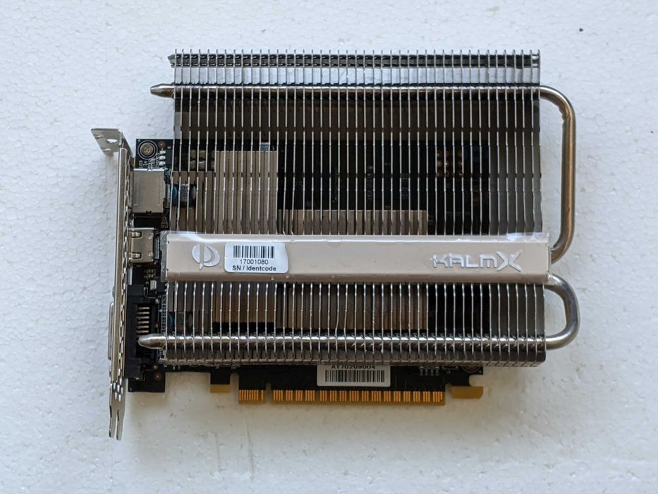 Placa video Palit GTX 1050 Ti KalmX silent
