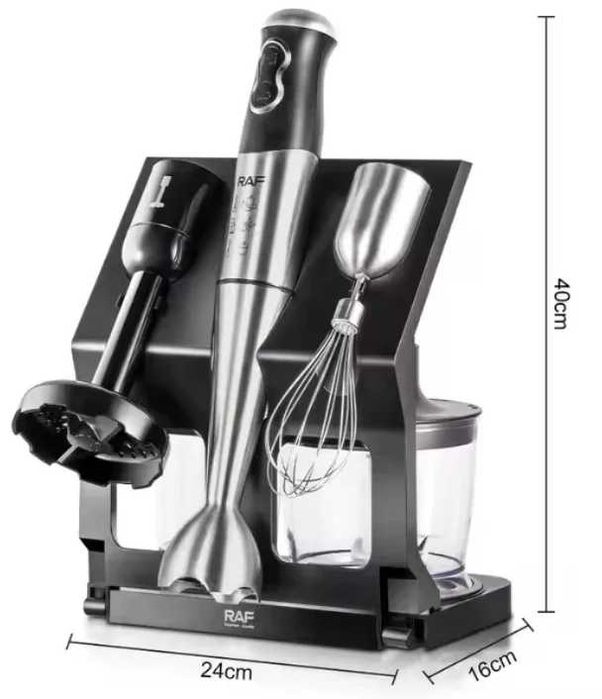 Blender RAF R3004, 5 in 1, 500W, recipient de 500ml, 700ml.
