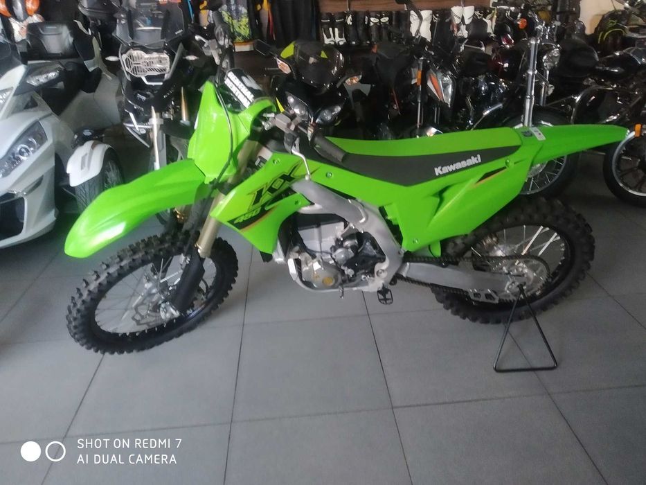 Кроссовые мотоциклы  Ямаха , Кавасаки