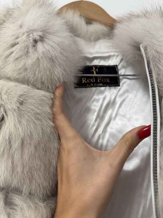 Vesta blana naturala