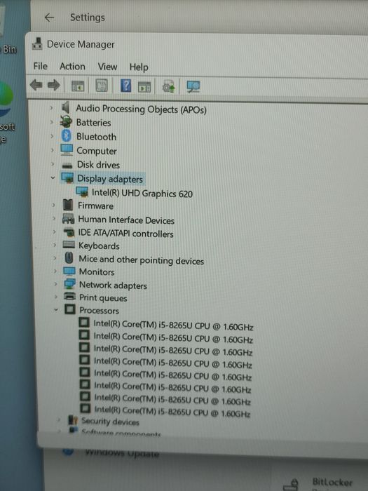 Laptop HP Probook 650 G5 - i5-8265u/ 8gb ddr4 / 256gb/ Baterie 4h