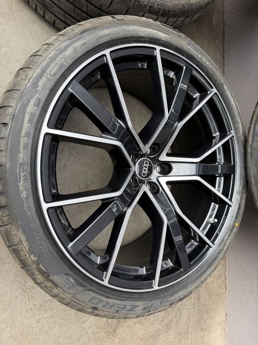 Jante Originale Audi Sport R22 Q7 SQ7 4M echipate vara noi pirelli