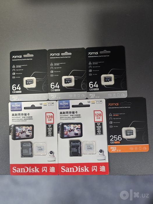 Карта памяти SanDisk High Endurance 70mai 64gb 128gb 256Gb