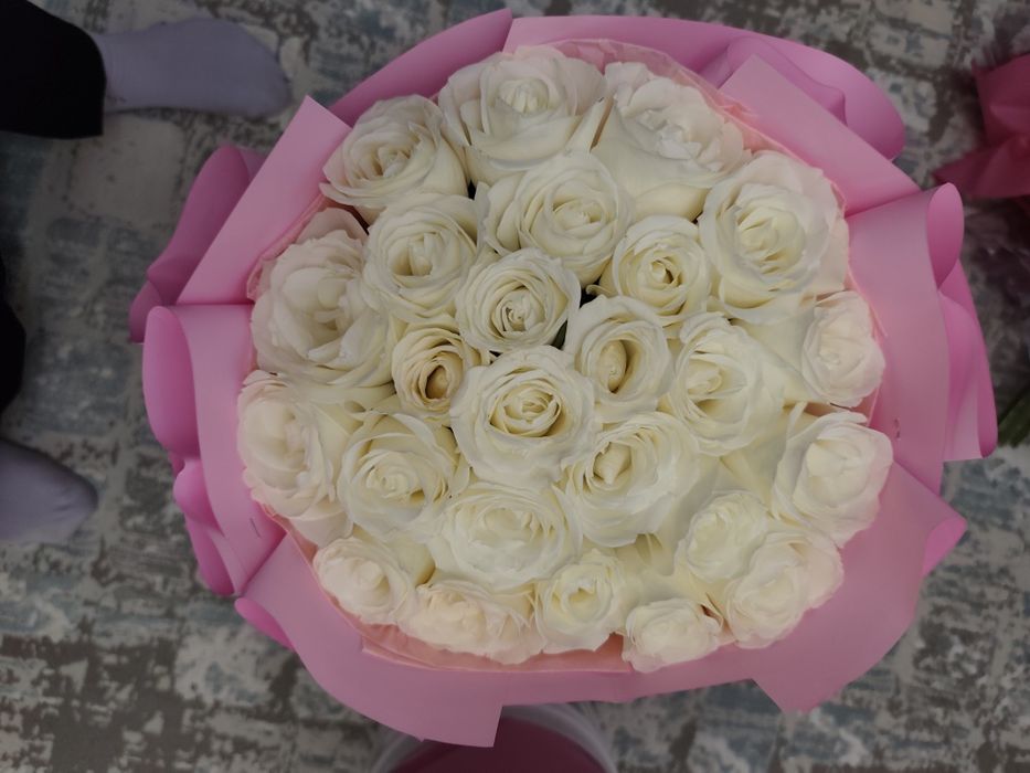 Букет цветы розы бу