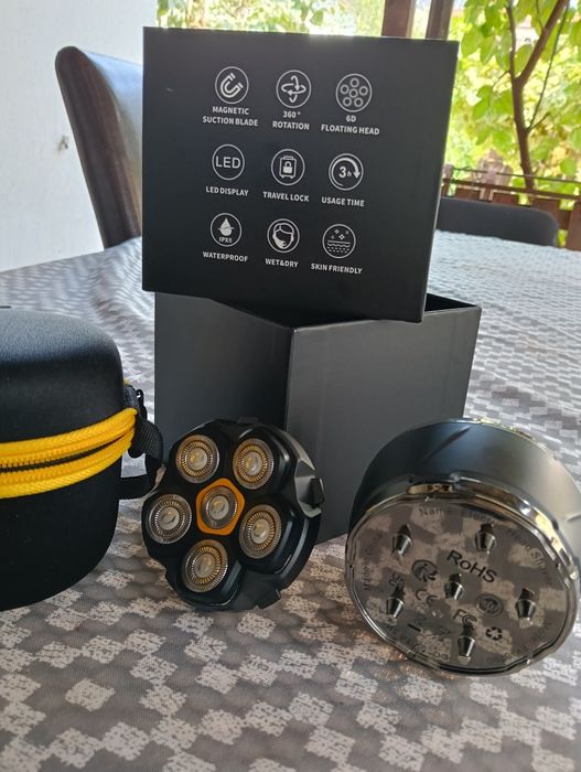 Aparat ras bărbierit head shaver skull