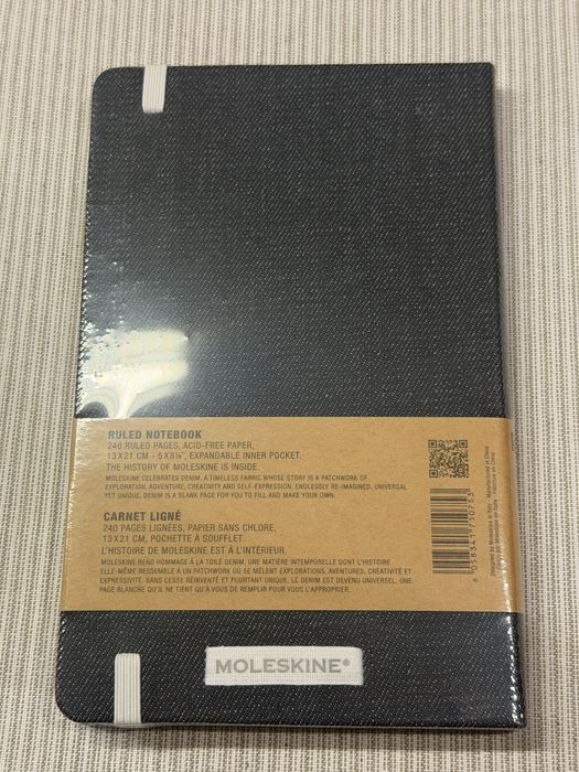 Moleskine Limited Edition Denim Notebook