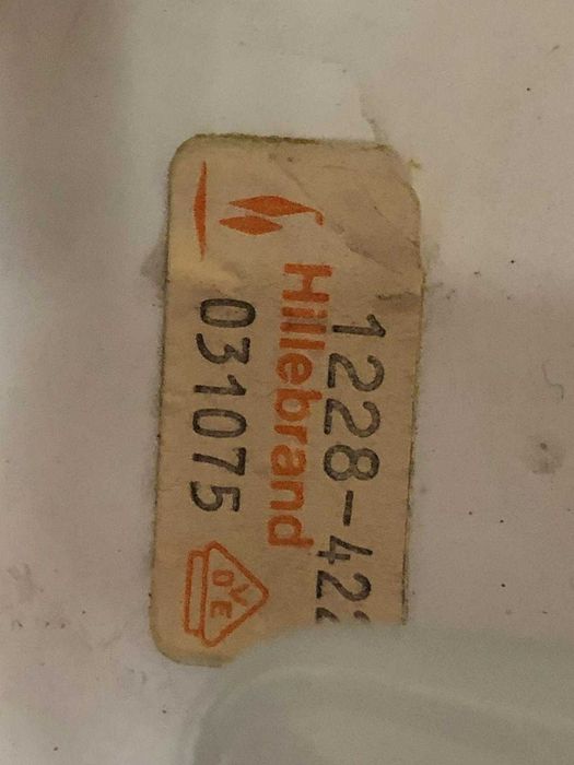 Plafoniera Honsel cristal ice glass design scandinav anii 1970