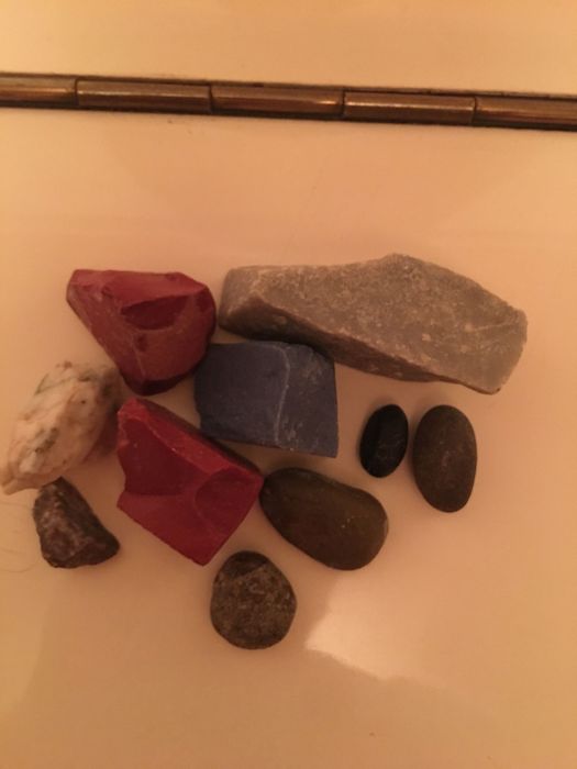 Аквариумные камни и галька