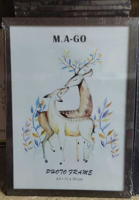 Фоторамки, рамки А5, А4, А3, А2 в ассортименте