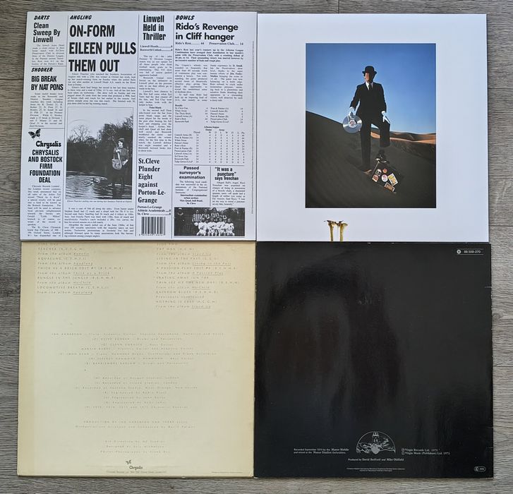 Viniluri Pink Floyd, Jethro Tull, Mike Oldfield
