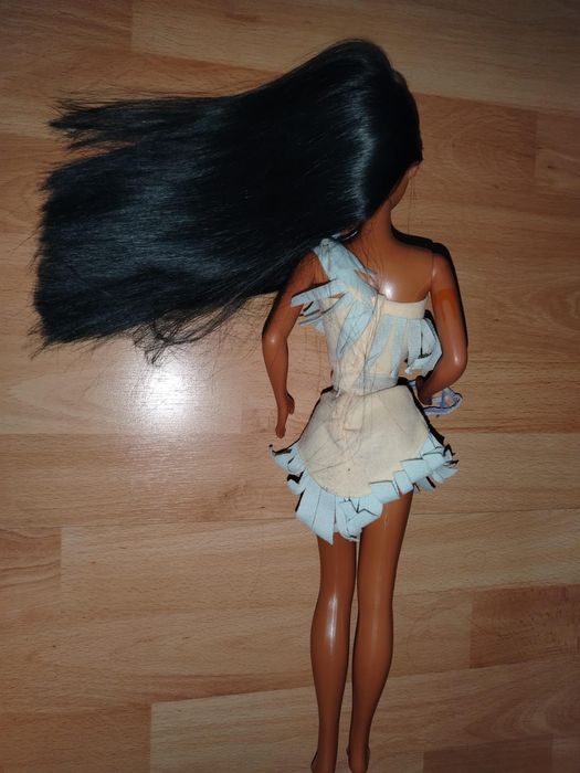Papusa Pocahontas 45 cm, gen Barbie, Disney
