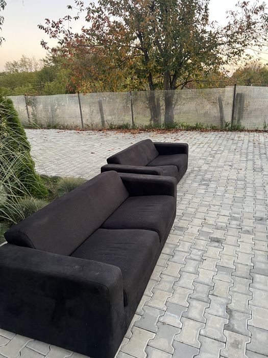 Canapele negre interior