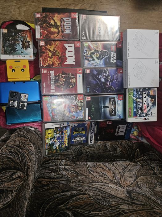 Colectie console jocuri Nintendo Gameboy Game Boy Advance Sp