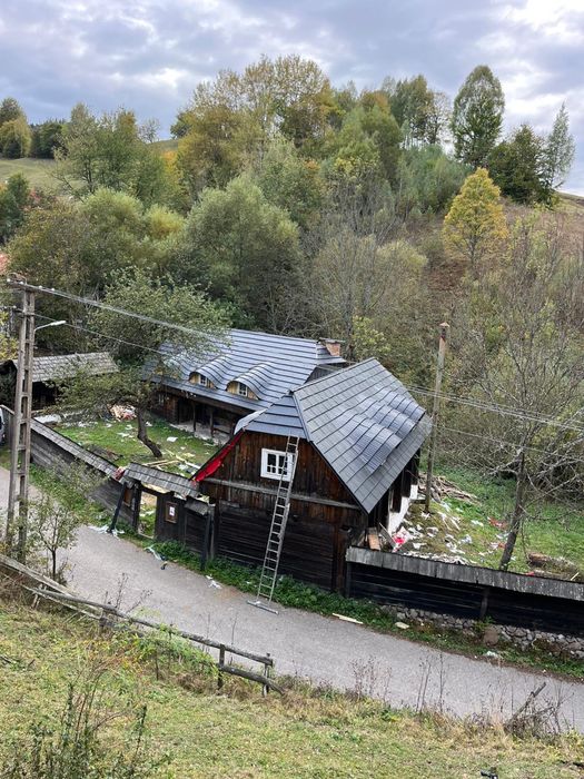 Constructii cabane din lemn/ acoperisuri/ A-frames/ case