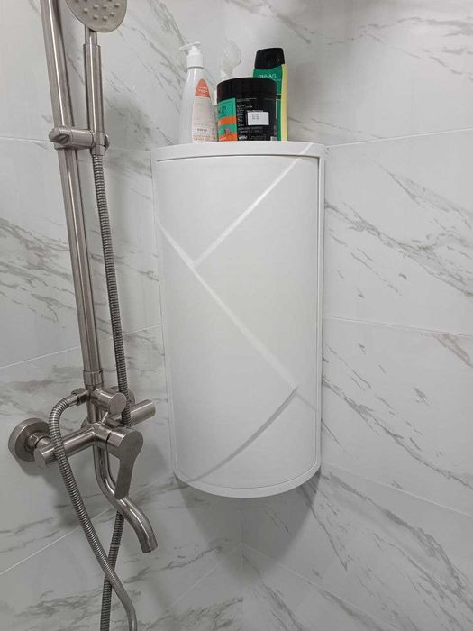 Уголок шкафчик в ванную, кухню универсальный. Вращающийся