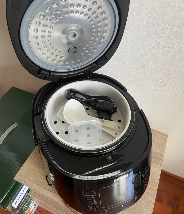 Мултикукър Philips HD4749/70, 22 Автоматични програми, Черен