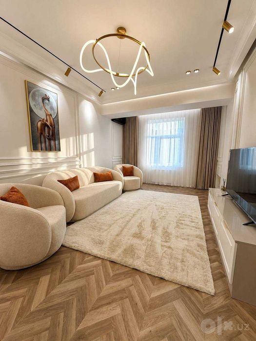 ул.Махтумкули ЖК Poytaxt Residence 4-комн 7/10 101 м² 2 с/у евроремонт