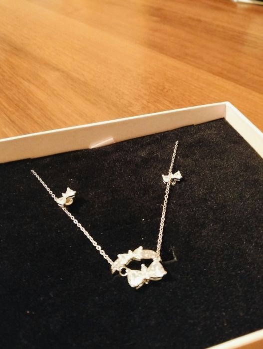 Цепочка кольцо и серьги