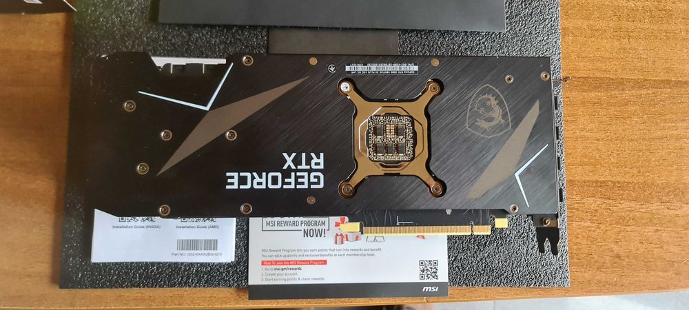 Видеокарта MSI RTX 3080, 10GB