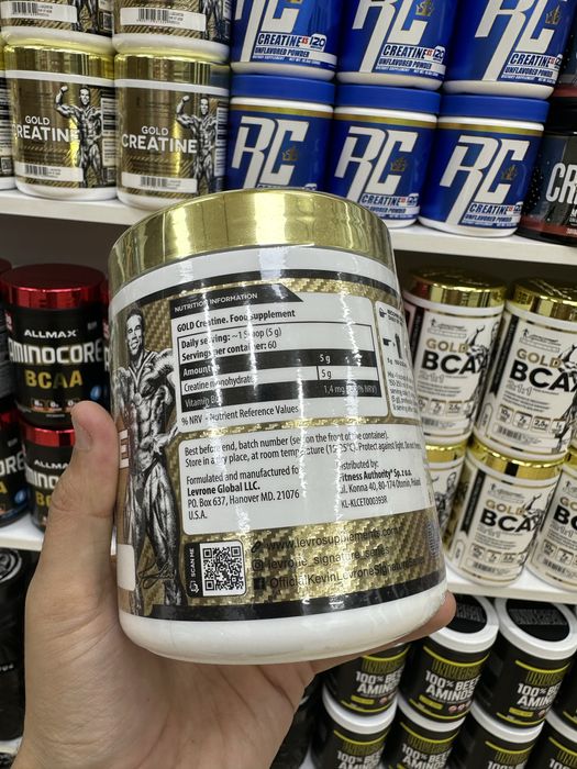Gold Creatine  Kevin Levrone 300 грамм 60 порции