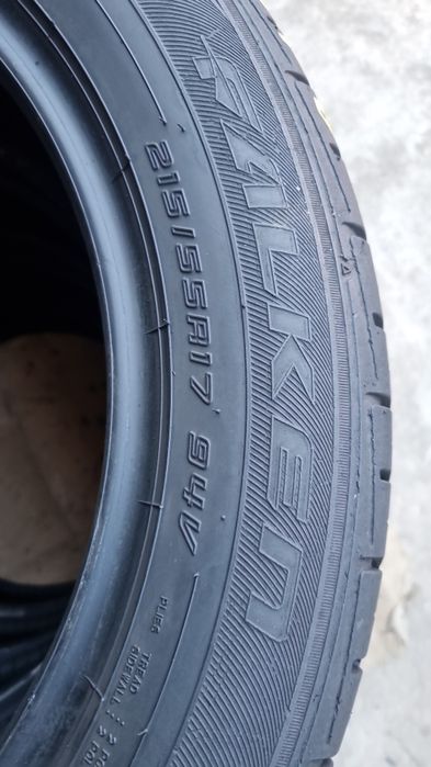 4 Anvelope Vară Falken 215 55 R17  Impecabile DOT0619.