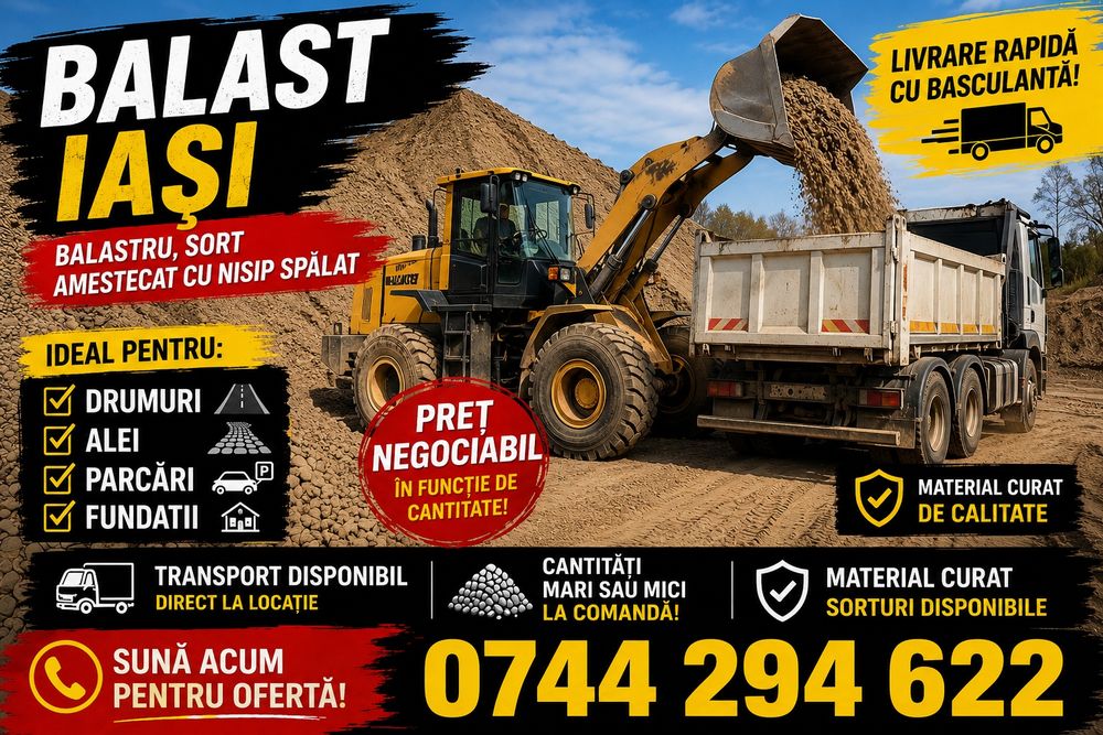 Sort ,Piatră pentru drenaj 16-32mm.Iasi