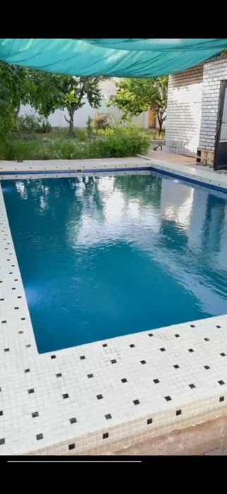 Продается дача на кибрае(мичурин)около  большой  реки