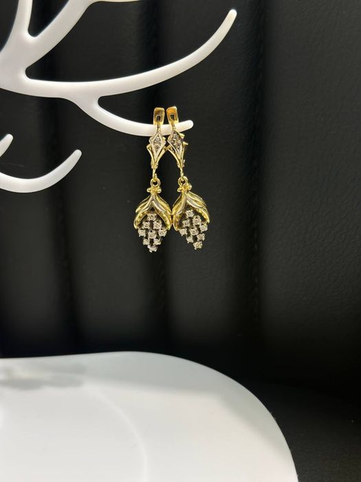 Золотые серьги/BariBarShop/0•0•12