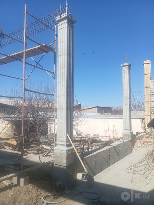 Rim ustunlari quyish xizmati