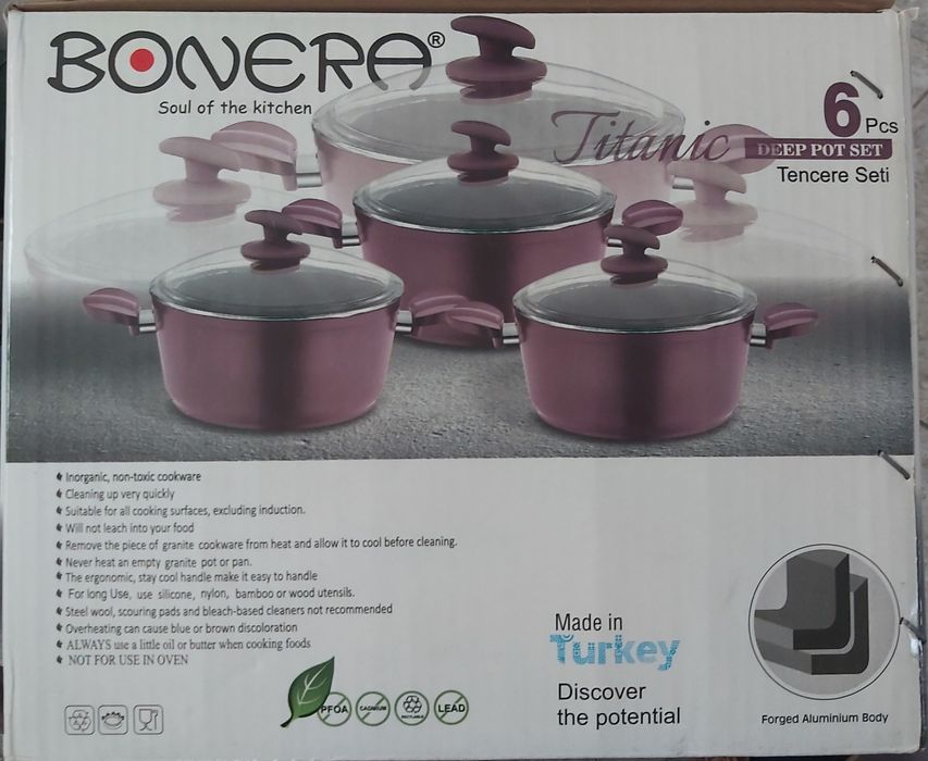 Set oale Bonera Titanic 6 psc