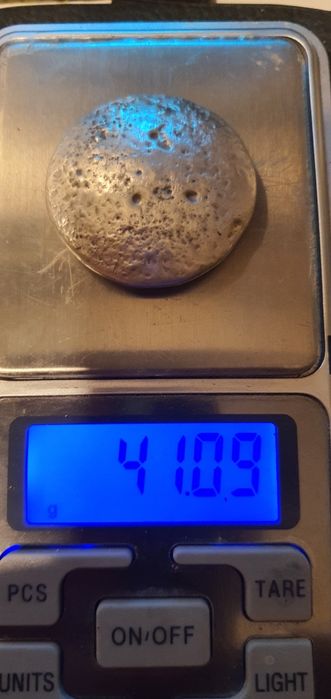 Серебрянный биток 999° пробы