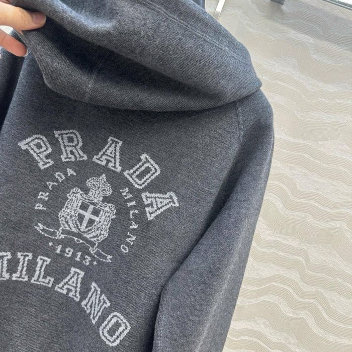 Толстовка зип-худи PRADA