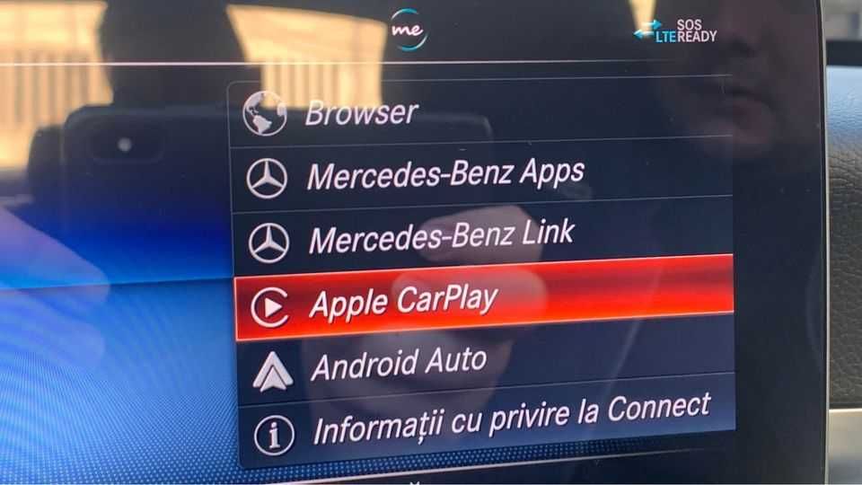 Activare Apple CarPlay / Android Auto - Mercedes