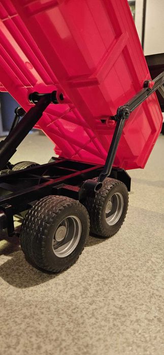 tractor cu remorca Bruder Massey Ferguson 7480