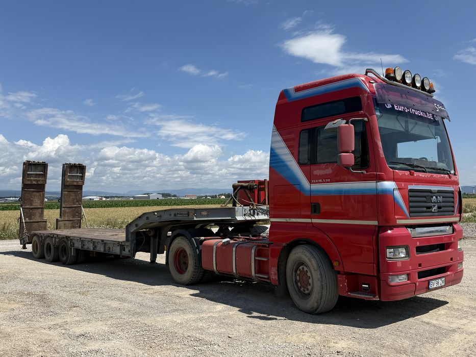 Cap tractor + Trailer utilaje grele