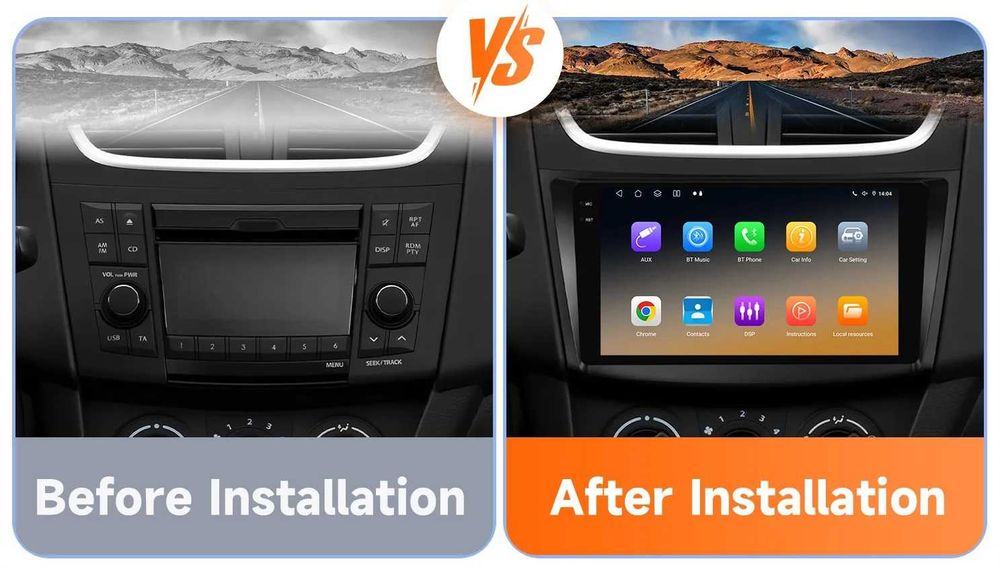 Мултимедия 9″ Android 14 за SUZUKI SWIFT V 5 CARPLAY навигация RDS DSP