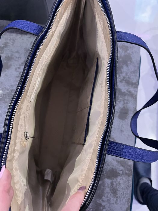 Голяма синя дамска чанта U.S. Polo ASSN.