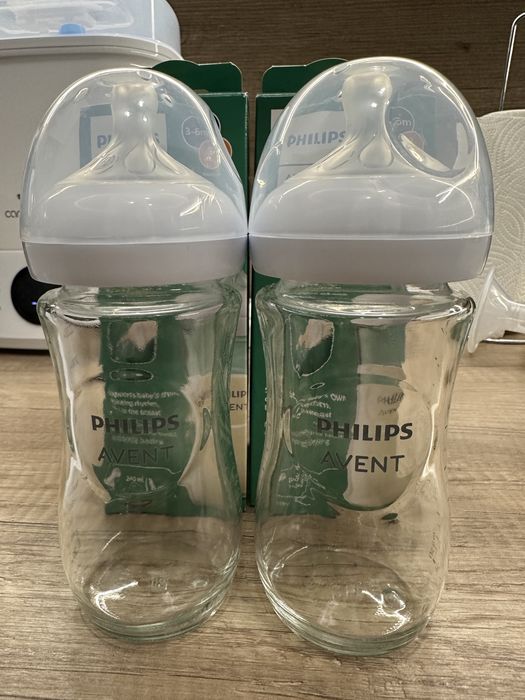 Philips Avent- стъклено шише