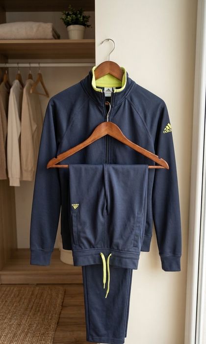 Дамски анцуг Adidas в синьо