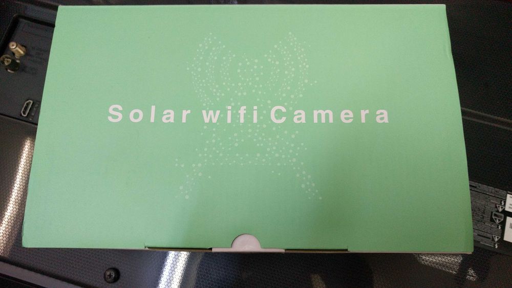 Соларна безжична WIFI IP камера  1080P  2 антени Водоустойчива система