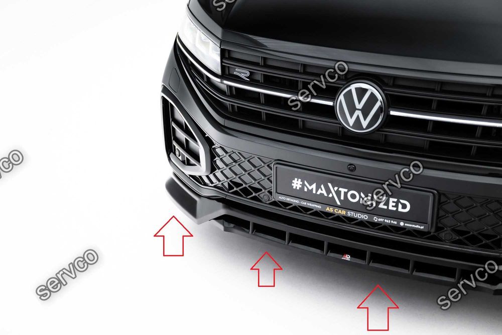 Prelungire bara fata Volkswagen Touareg R-Line Mk3 2023- v3 - Maxton